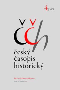 obálka časopisu Český časopis historický 4/2023