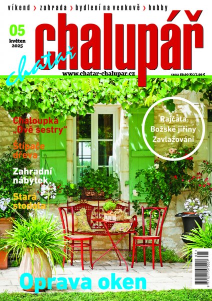 obálka časopisu Chatař chalupář 5/2025