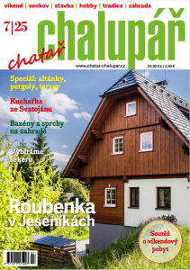 obálka časopisu Chatař chalupář 7/2025