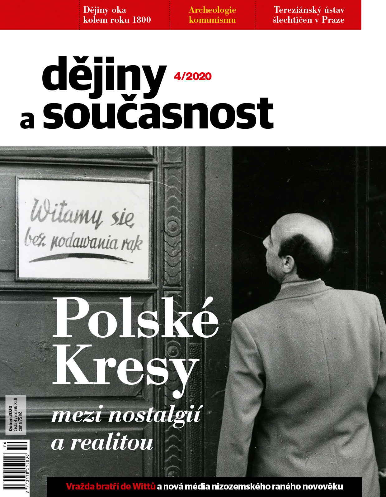 obálka časopisu Dějiny a současnost 4/2020 - Polské Kresy