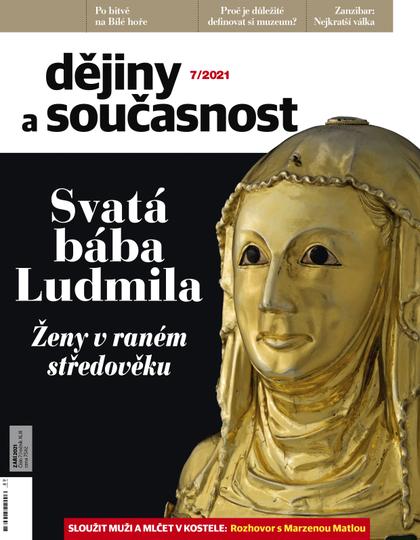titulní strana časopisu Dějiny a současnost 2021//7
