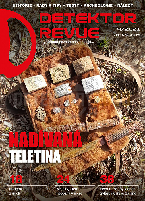 obálka časopisu Detektor Revue 5/2021