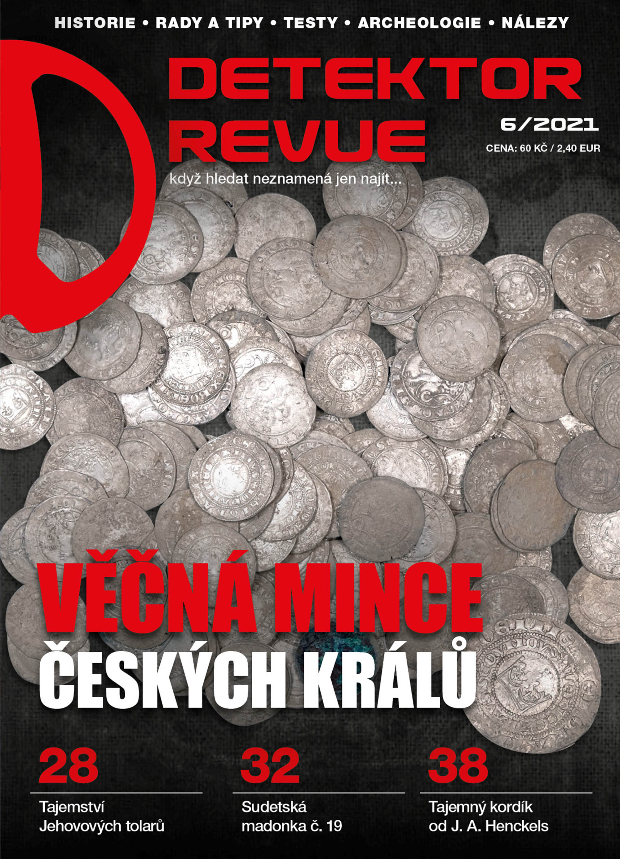 obálka časopisu Detektor Revue 6/2021