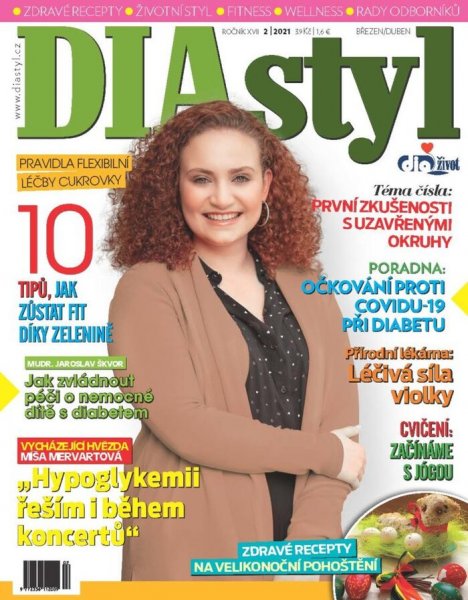 obálka časopisu DIAstyl 2/2021