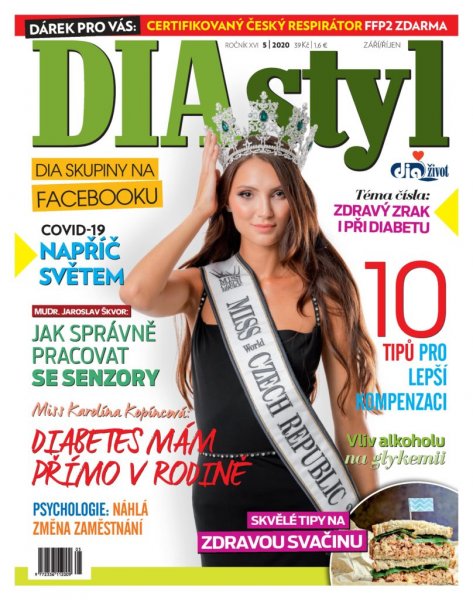 obálka časopisu DIAstyl 5/2020