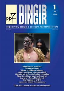 titulní strana časopisu DINGIR 2024//1