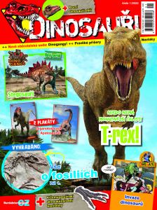 obálka časopisu Dinosaurus 1/2022