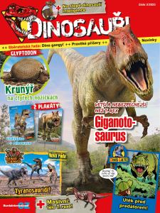 obálka časopisu Dinosauři 3/2023