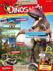 obálka časopisu Dinosauři 2/2024