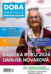 obálka časopisu Doba seniorů 12/2024