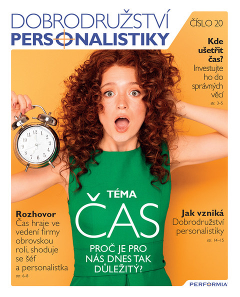 obálka časopisu Dobrodružství Personalistiky 20/2019