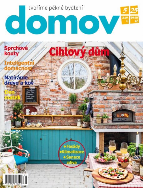 obálka časopisu Domov 5/2025