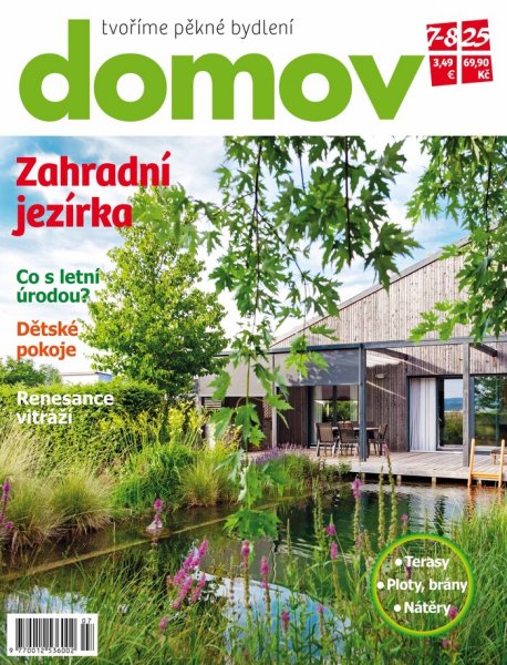 obálka časopisu Domov 7-8/2025