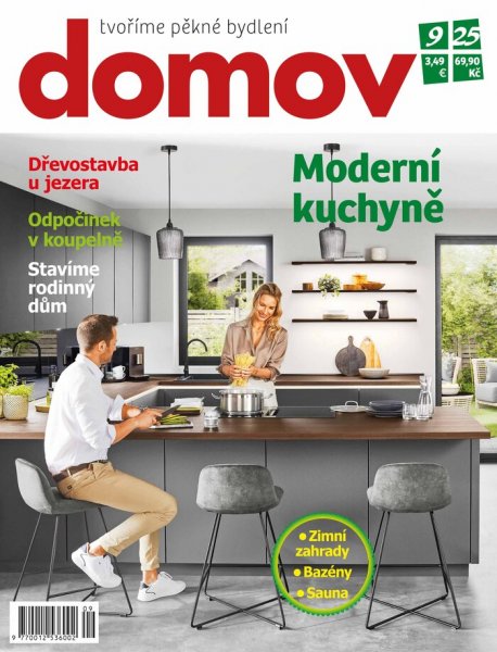 obálka časopisu Domov 9/2025