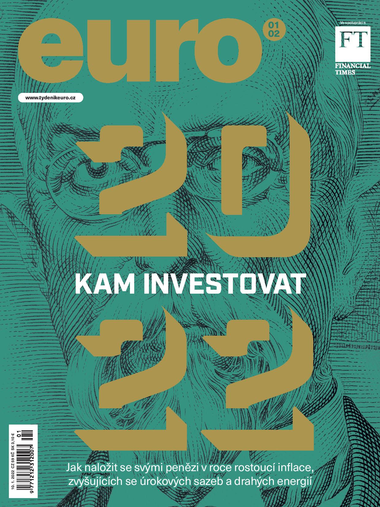 obálka časopisu EURO 1/2022