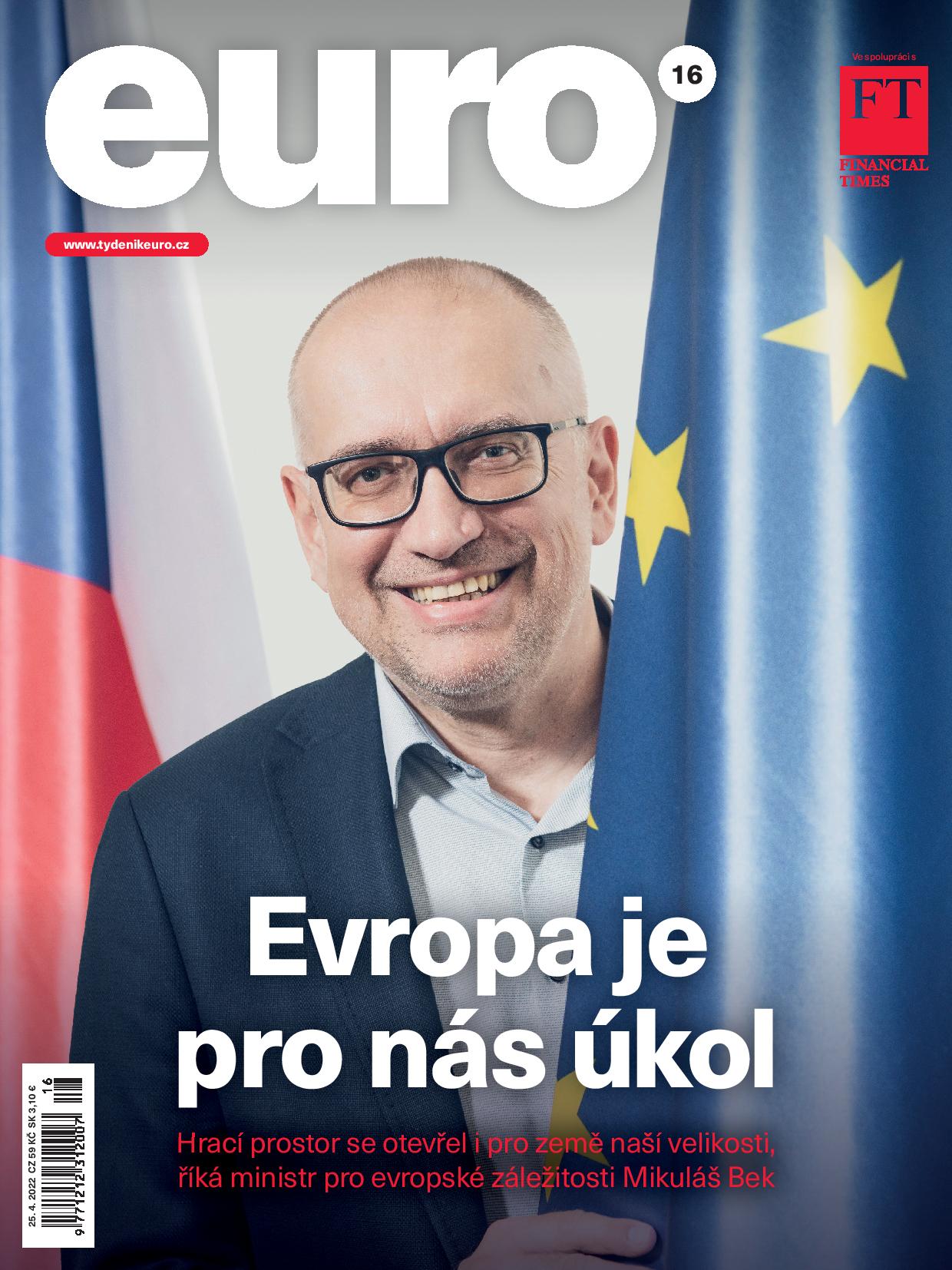titulní strana časopisu EURO 2022//11