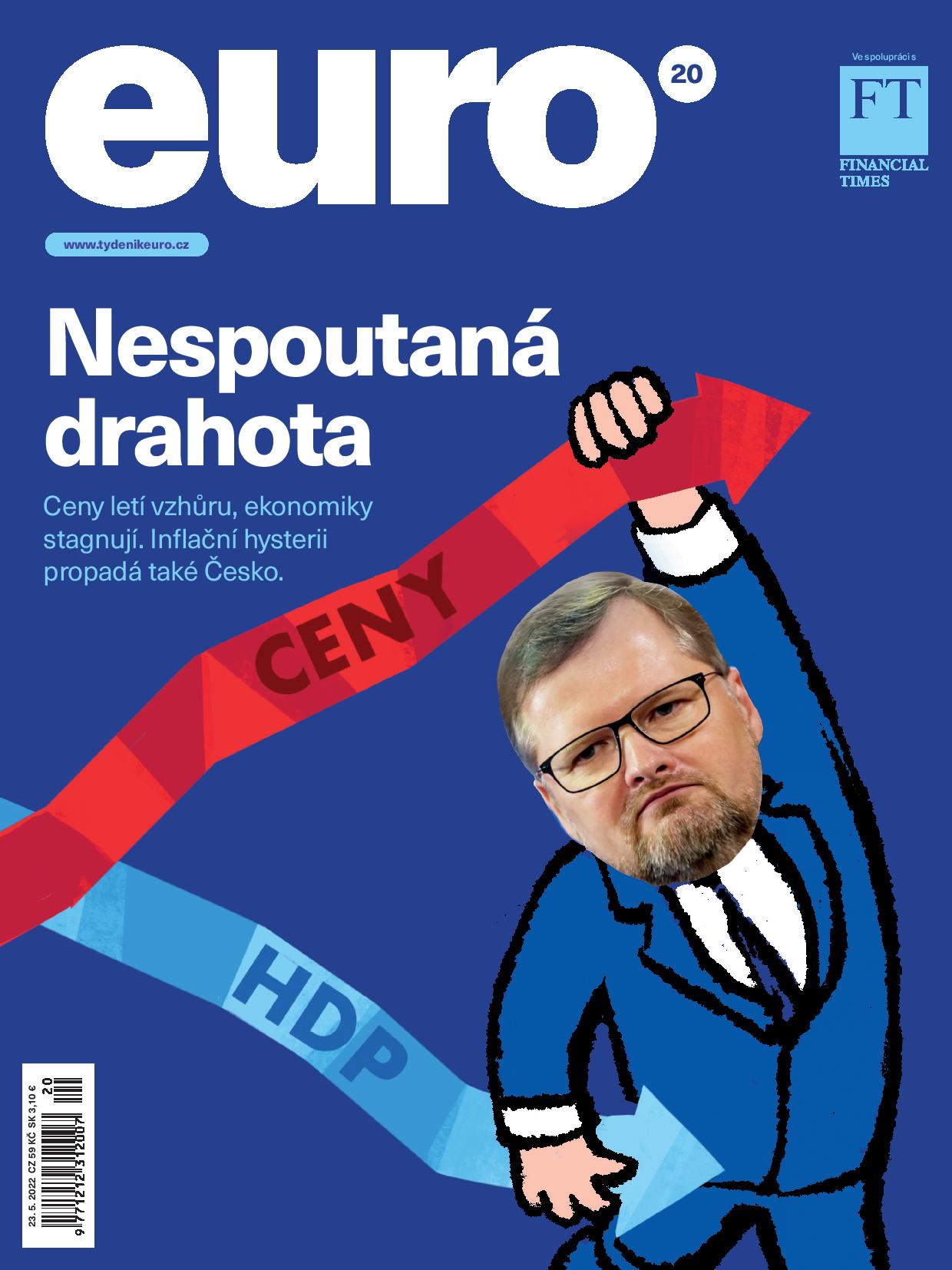 obálka časopisu EURO 20/2022