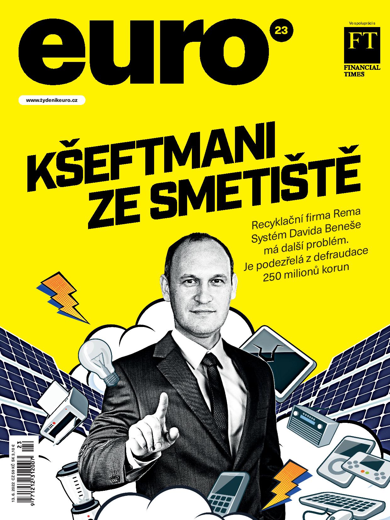 obálka časopisu EURO 23/2022