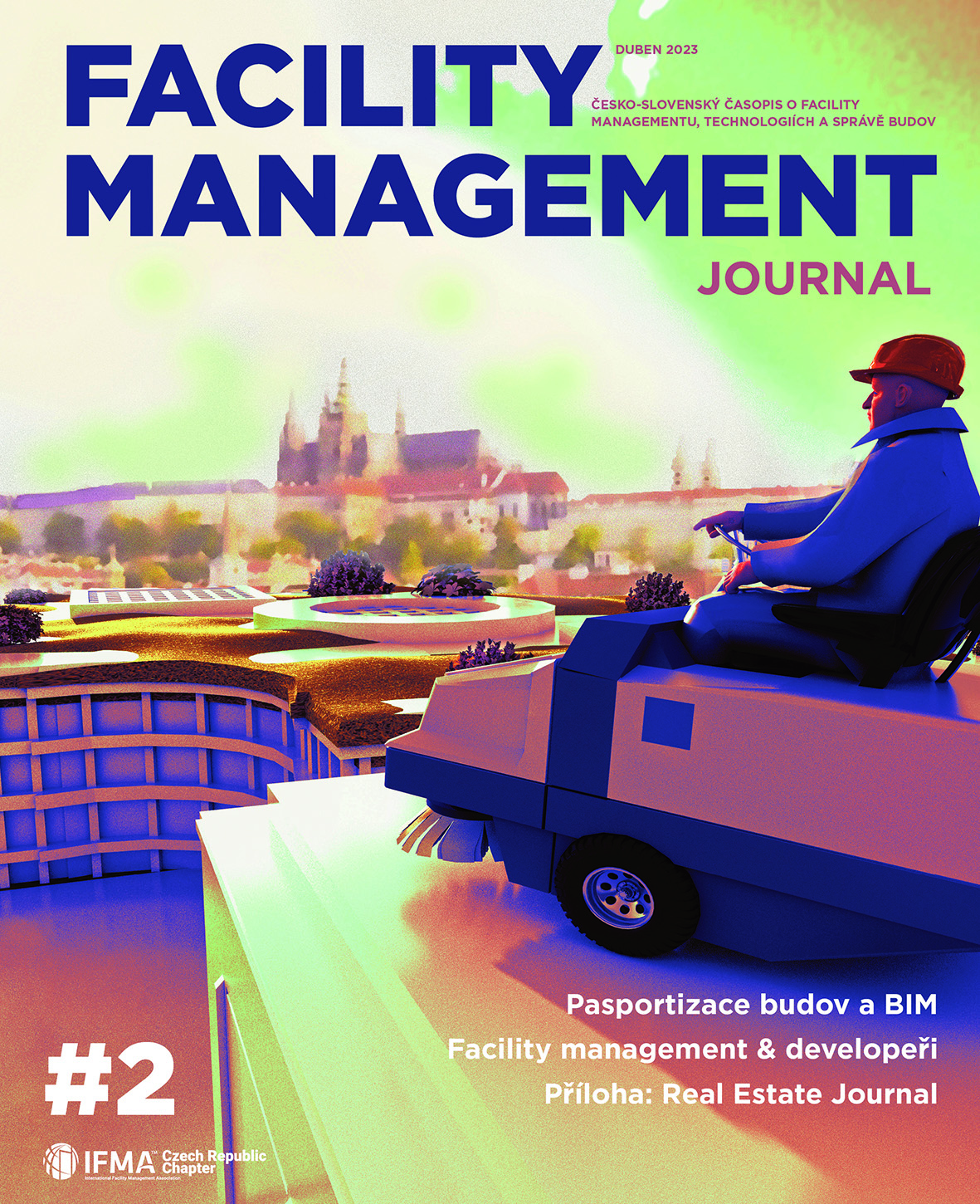 obálka časopisu Facility Management Journal 2/2023