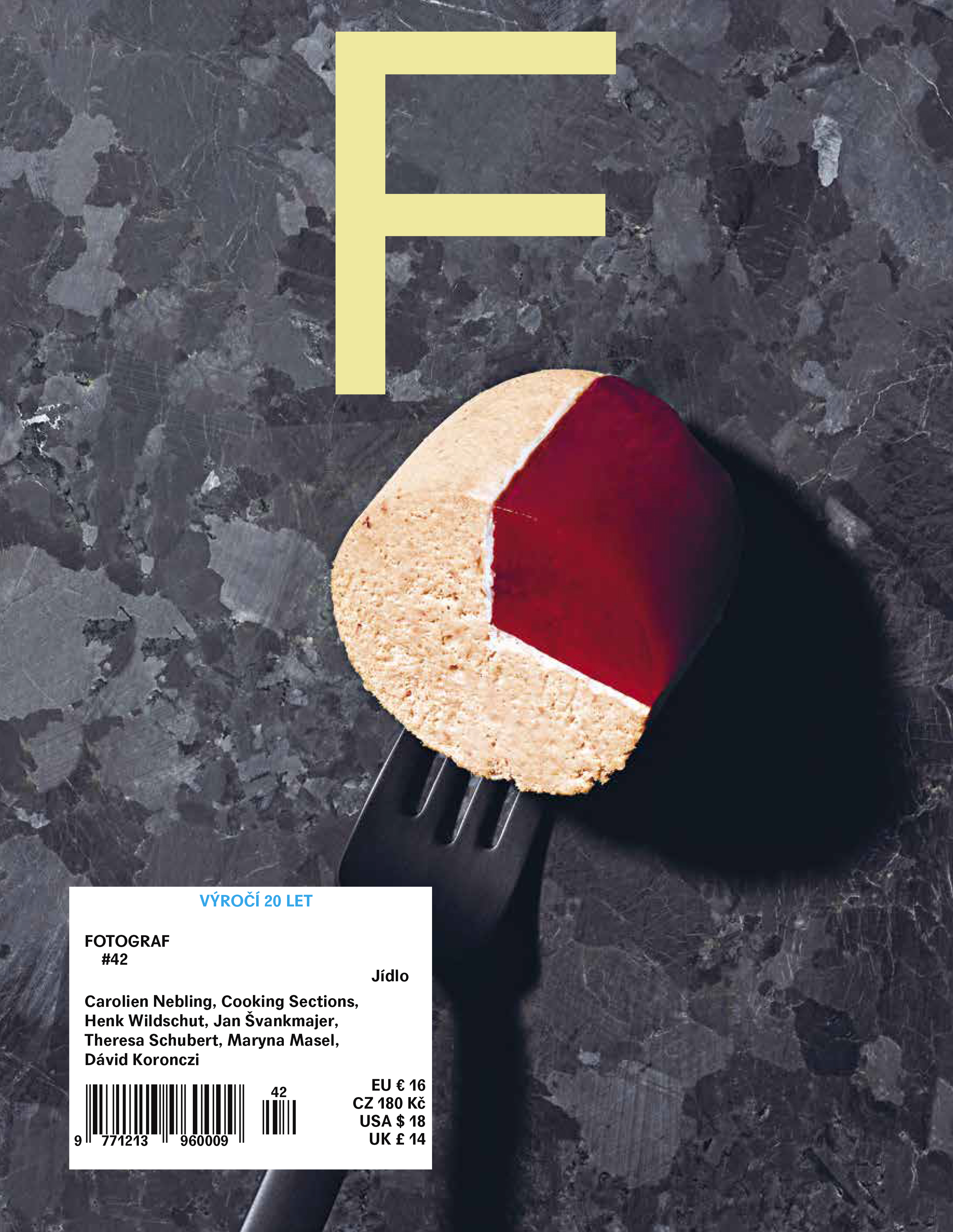 obálka časopisu Fotograf Magazine CZ (42) jídlo