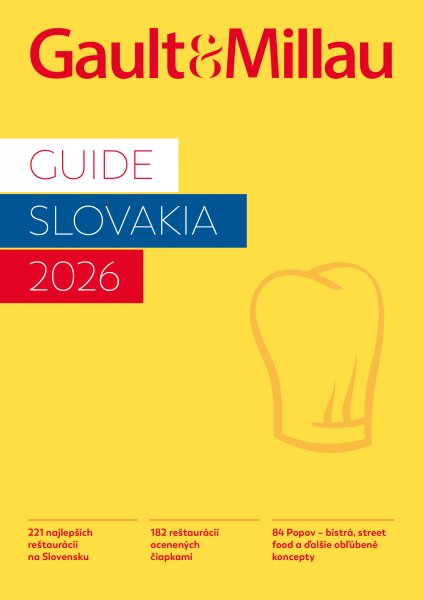 obálka časopisu Gault&Millau - Kniha Gault&Millau 26 SK(21€)602 Kč (včetně poštov