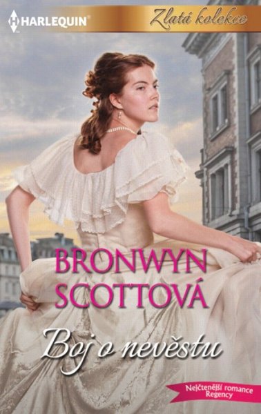 Boj o nevěstu (Bronwyn Scottová) - Dlouhá léta žil Valerián Inglemoore, vikomt St Just, dvojí život jako tajný agent na válkou rozděleném kontinentě. Když se konečně vrací domů, má jedinou touhu – žít s milovanou Filipou, ženou, jíž se vzdal, aby zachránil finanční situaci její rodiny.<br>
Filipa už však není tím naivním děvčetem, které opustil v Anglii. Jeho zrada ji hluboce zasáhla a získat si znovu její důvěru je pro Valeriána úkol, který ho bude stát velké úsilí. Zvlášť když ho pronásledují tíživé vzpomínky...<br>
<br>
<br>
<br>
Kat. číslo: 164 U 08/25 <br>
Rozsah: 288 stran <br>
Cena: 150 Kč <br>
Cena pro vás: 139 Kč