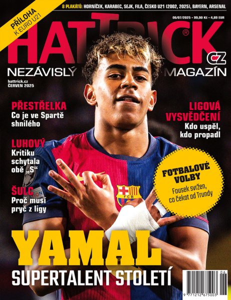 obálka časopisu Hattrick  6-7/2025