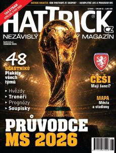 obálka časopisu Hattrick + speciály 6/26 - speciál k MS 2026