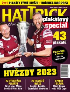 obálka časopisu Hattrick + speciály 7/2023