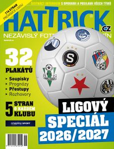 obálka časopisu Hattrick + speciály Ligový speciál 2026