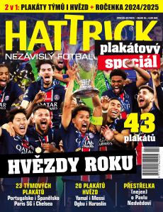 obálka časopisu Hattrick + speciály Plakátový spec /2025