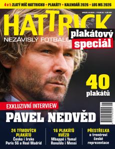 obálka časopisu Hattrick + speciály Plakátový speciál 1/2026