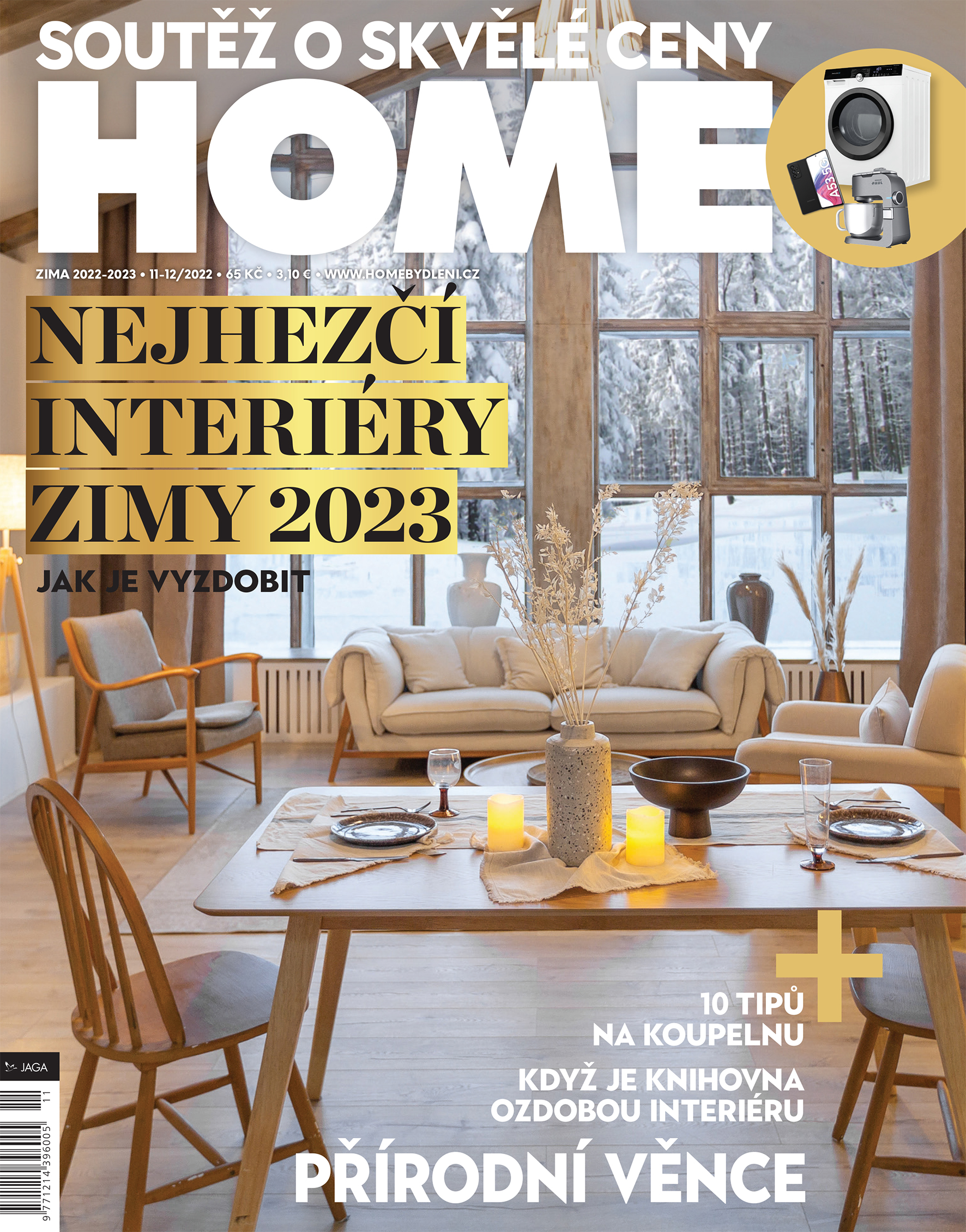 obálka časopisu HOME 11-12/2022