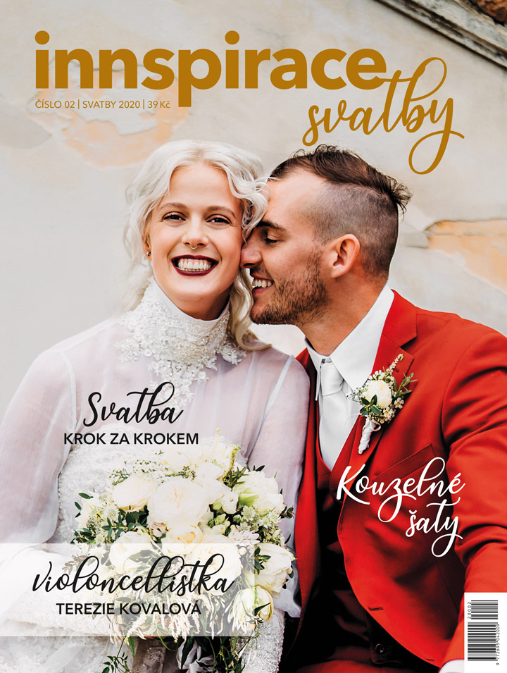 obálka časopisu Innspirace 2/2020 - svatby