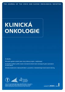 obálka časopisu Klinická onkologie 1/2024