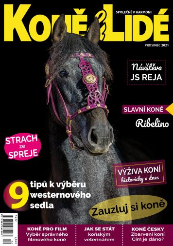 obálka časopisu Koně & lidé 12/2021