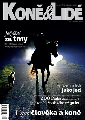 obálka časopisu Koně & lidé 12/2022