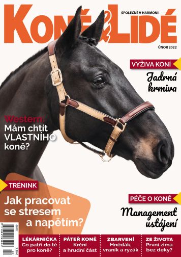 obálka časopisu Koně & lidé 2/2022