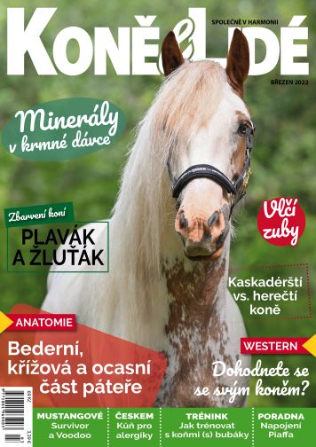 obálka časopisu Koně & lidé 3/2022