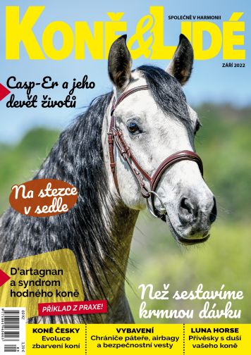 obálka časopisu Koně & lidé 9/2022