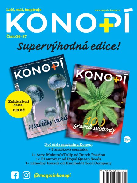obálka časopisu Konopí TRIPACK DUOPACK 2026