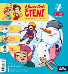 obálka časopisu Kouzelné čtení zima 2021