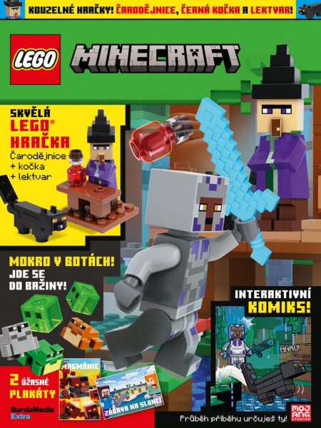 obálka časopisu LEGO MINECRAFT 1/2025