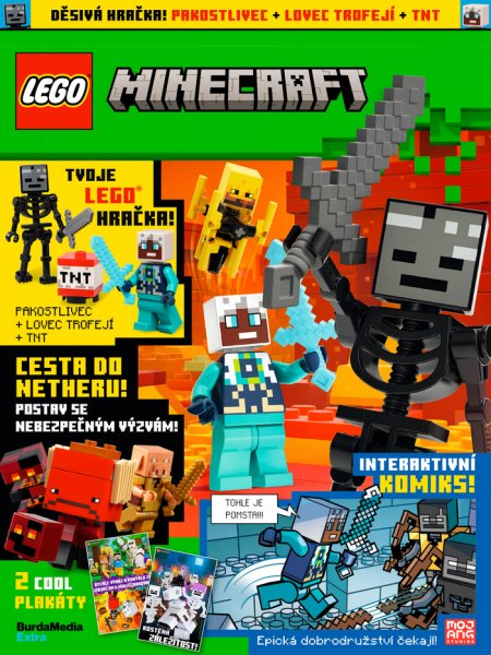 obálka časopisu LEGO MINECRAFT 5/2025