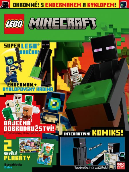 obálka časopisu LEGO MINECRAFT 6/2025