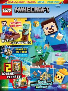 obálka časopisu LEGO MINECRAFT 3/2022
