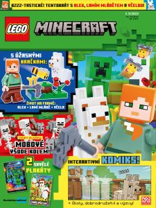 obálka časopisu LEGO MINECRAFT 5/2023