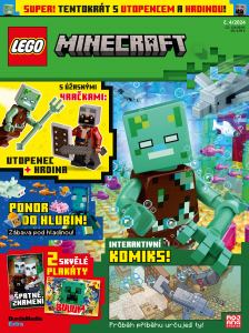 obálka časopisu LEGO MINECRAFT 4/2024