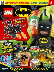 titulní strana časopisu LEGO® BATMAN™ 2024//1