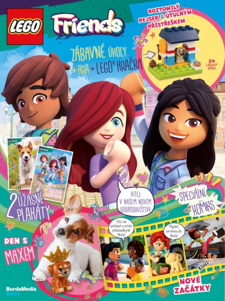 obálka časopisu LEGO&reg; Friends 1/2025